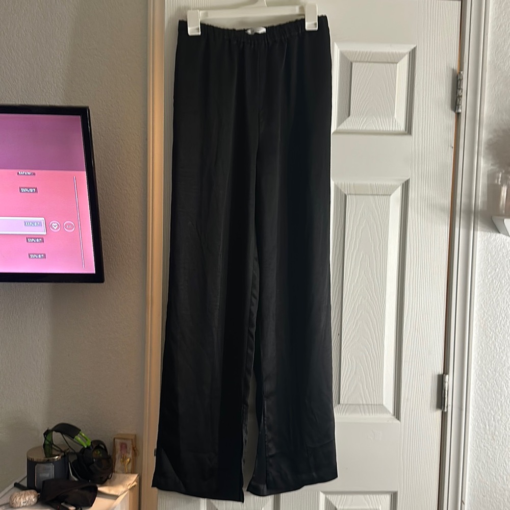 Oak+Fort Silk Wide Leg Pants